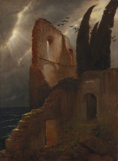 Ruin by the Sea by Arnold Böcklin